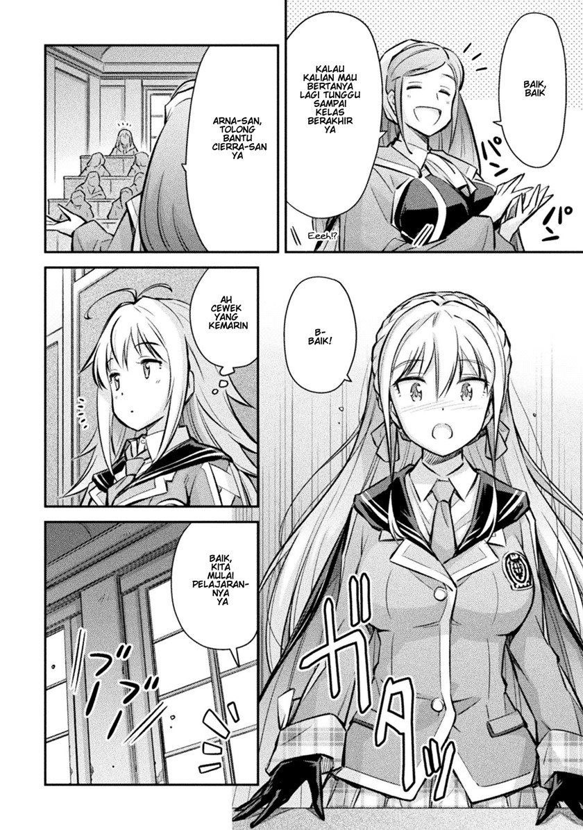 Saikyou no Youhei Shoujo no Gakuen Seikatsu Chapter 03 Gambar 14