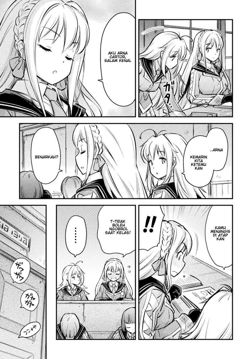 Saikyou no Youhei Shoujo no Gakuen Seikatsu Chapter 03 Gambar 15