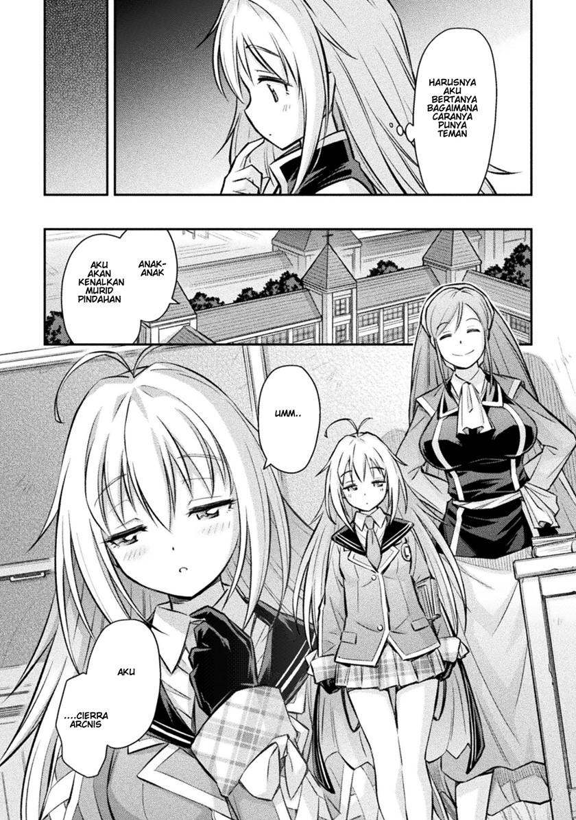Saikyou no Youhei Shoujo no Gakuen Seikatsu Chapter 03 Gambar 12