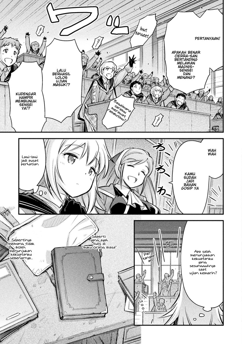 Saikyou no Youhei Shoujo no Gakuen Seikatsu Chapter 03 Gambar 13