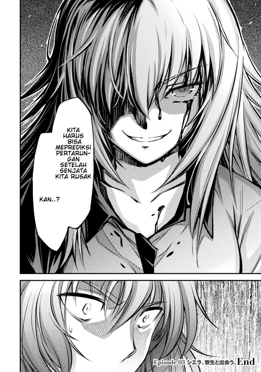 Saikyou no Youhei Shoujo no Gakuen Seikatsu Chapter 03 Gambar 28