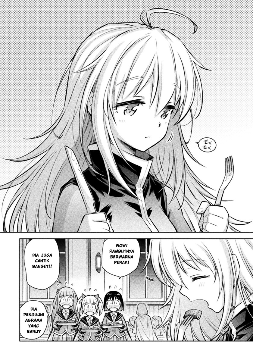 Manga Saikyou no Youhei Shoujo no Gakuen Seikatsu Chapter 03 gambar nomor 2