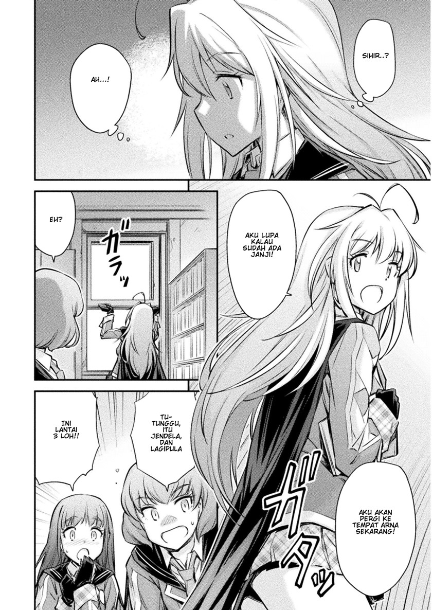 Saikyou no Youhei Shoujo no Gakuen Seikatsu Chapter 10 Gambar 14