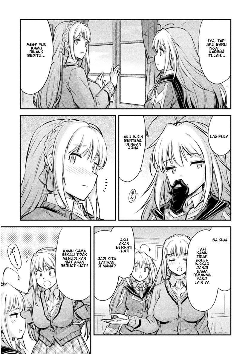 Saikyou no Youhei Shoujo no Gakuen Seikatsu Chapter 10 Gambar 19