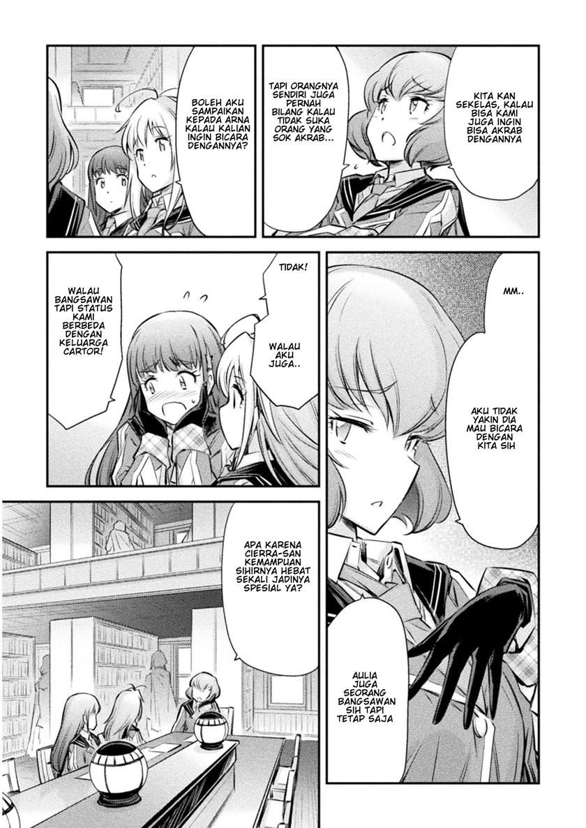 Saikyou no Youhei Shoujo no Gakuen Seikatsu Chapter 10 Gambar 13