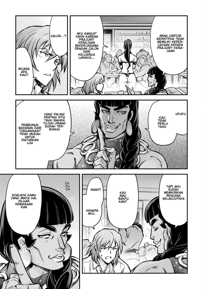 Saikyou no Youhei Shoujo no Gakuen Seikatsu Chapter 09 Gambar 17