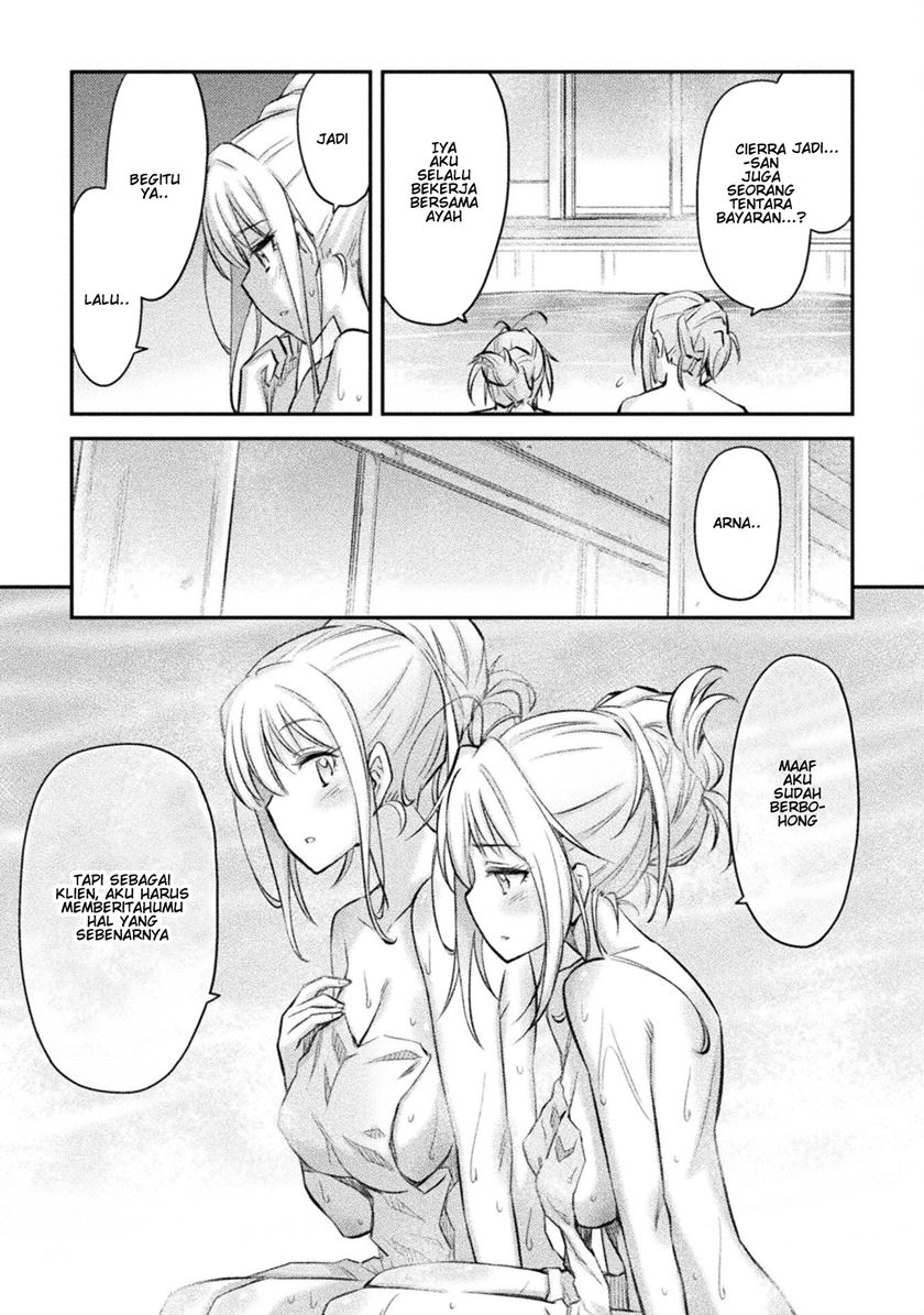 Saikyou no Youhei Shoujo no Gakuen Seikatsu Chapter 09 Gambar 11