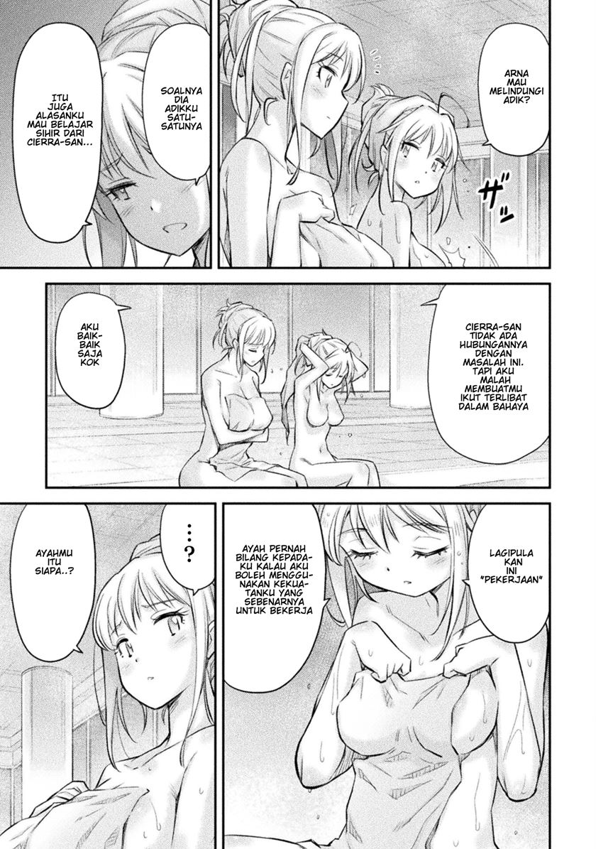 Saikyou no Youhei Shoujo no Gakuen Seikatsu Chapter 09 Gambar 9