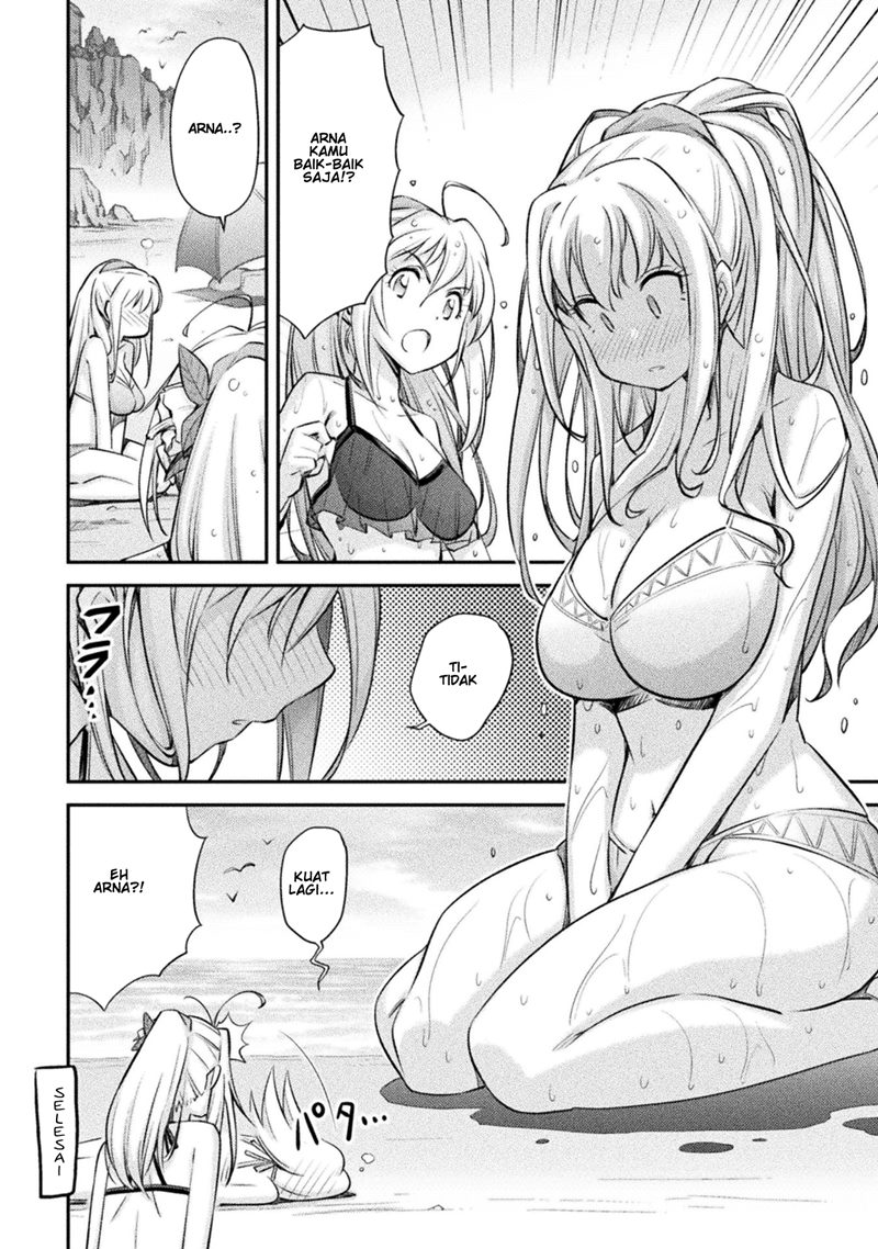 Saikyou no Youhei Shoujo no Gakuen Seikatsu Chapter 08.5 Gambar 6