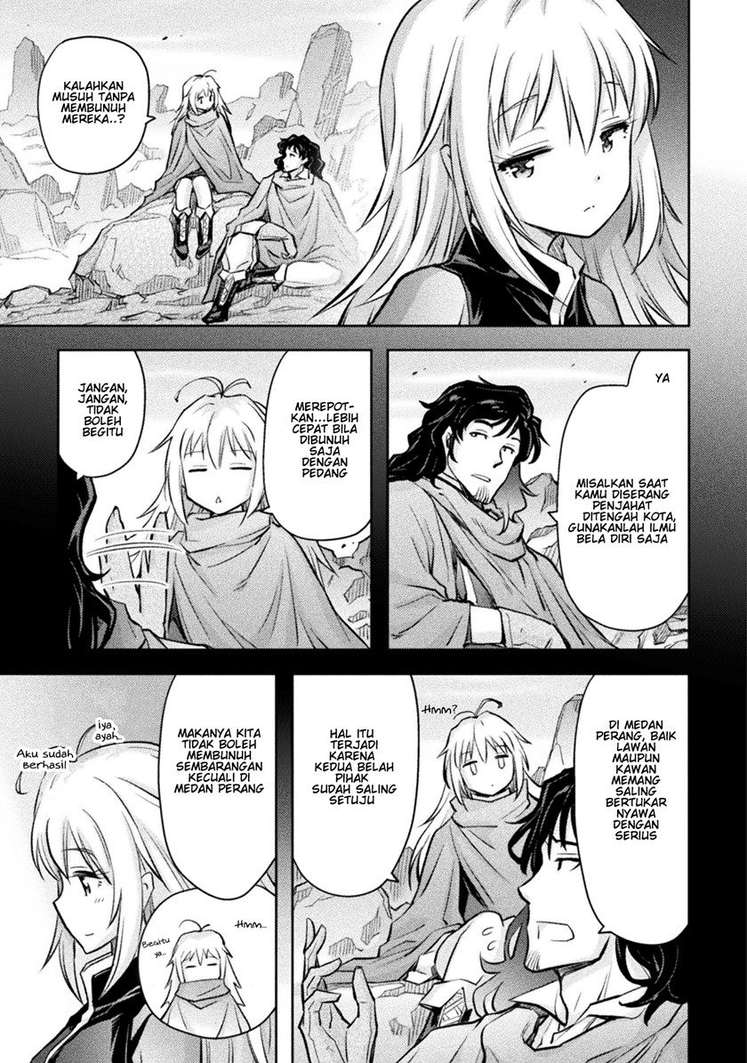 Saikyou no Youhei Shoujo no Gakuen Seikatsu Chapter 02 Gambar 24