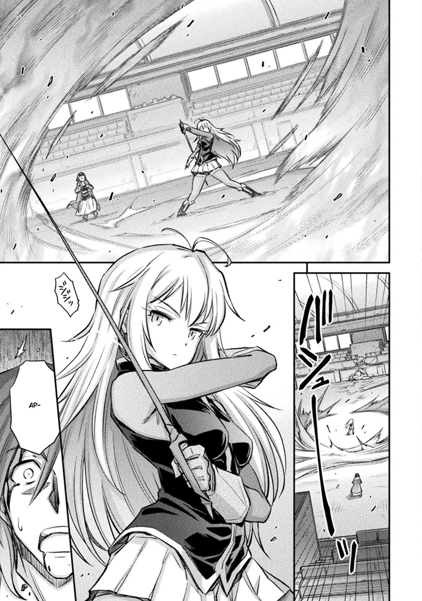 Saikyou no Youhei Shoujo no Gakuen Seikatsu Chapter 02 Gambar 28