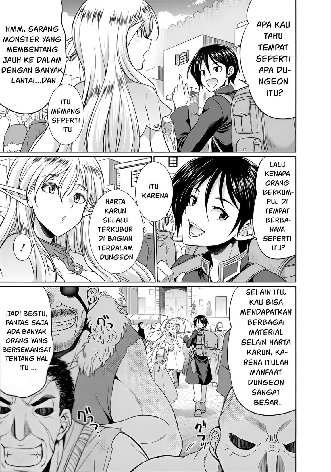 Dungeon Harem Made With Elf Slaves Chapter 1.1 Gambar 9