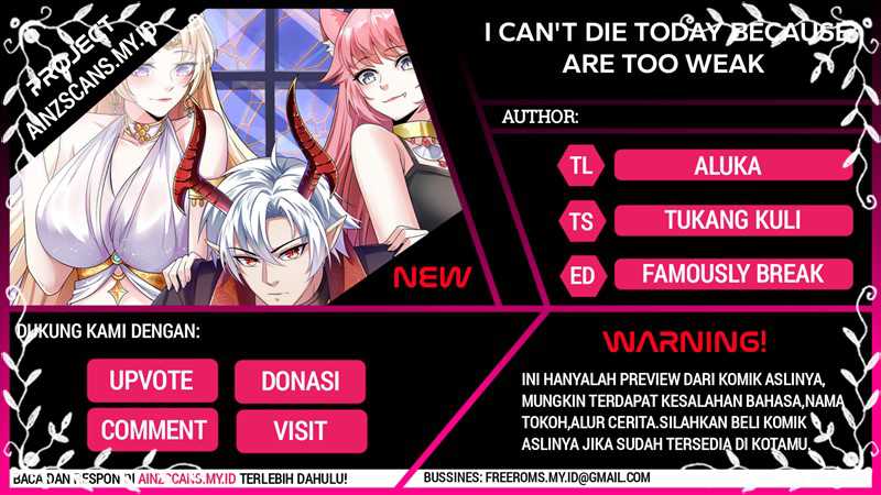 Komik I Can’t Die Today Because You Are Too Weak Chapter 07 gambar nomor 1