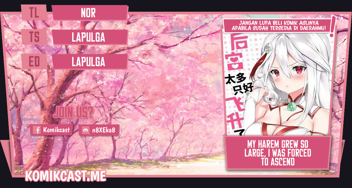 Komik My Harem Grew So Large, I Was Forced to Ascend Chapter 61 gambar nomor 1