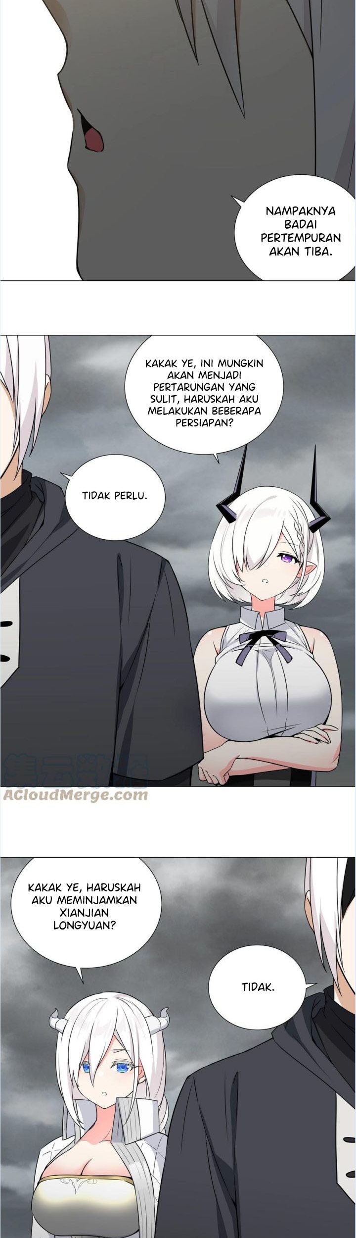 My Harem Grew So Large, I Was Forced to Ascend Chapter 61 Gambar 88