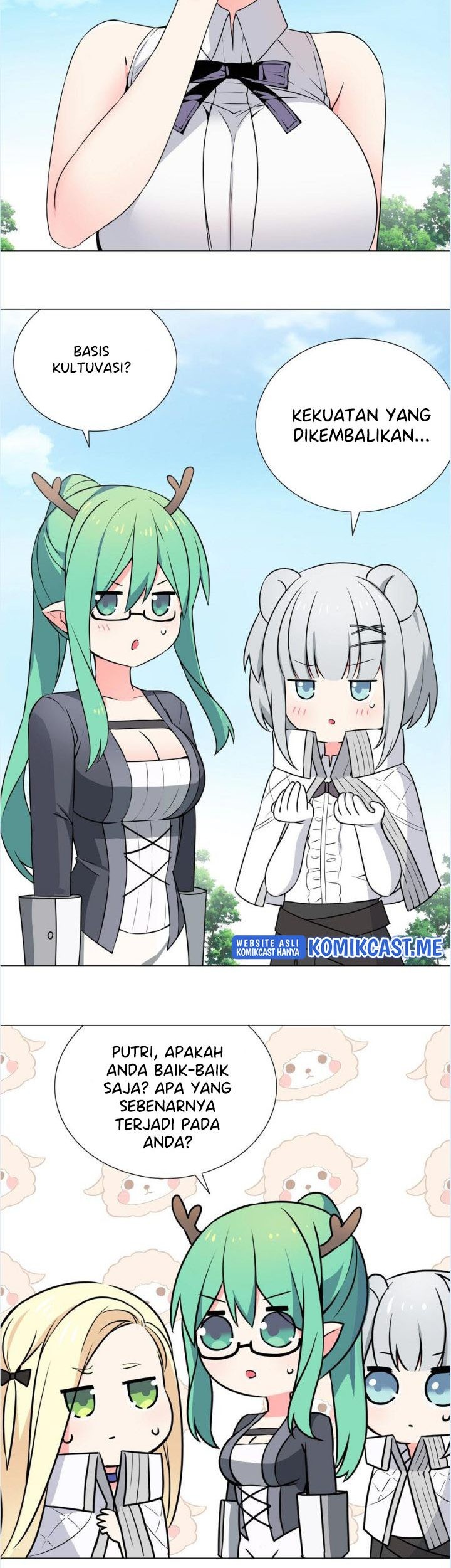 My Harem Grew So Large, I Was Forced to Ascend Chapter 61 Gambar 82