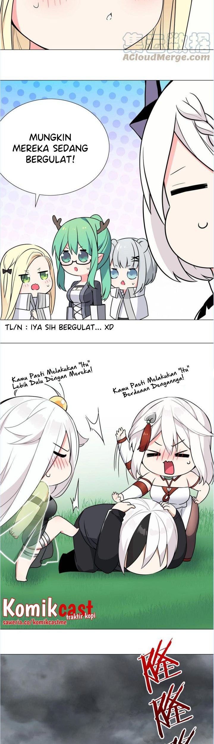 My Harem Grew So Large, I Was Forced to Ascend Chapter 61 Gambar 84