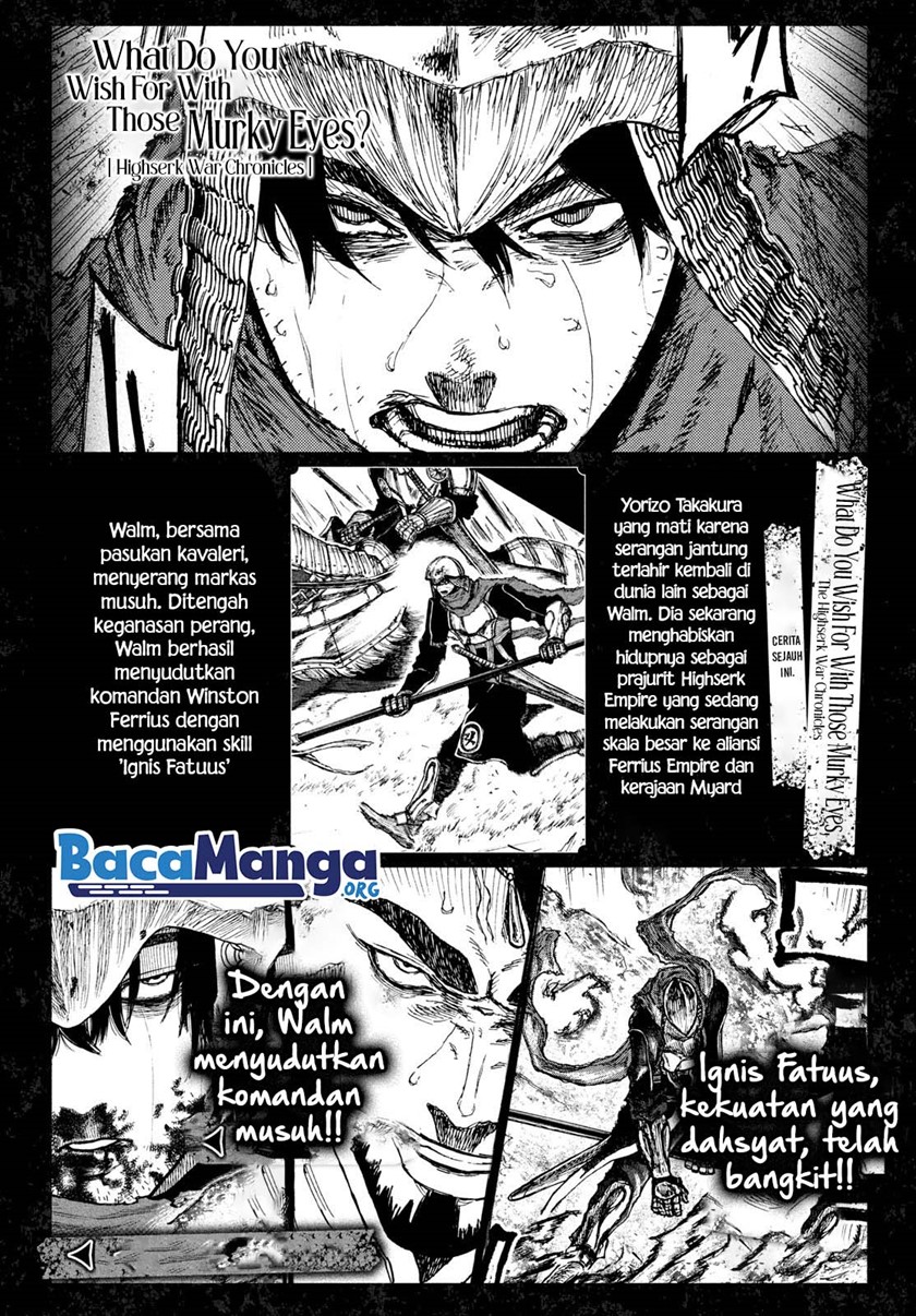 Nigoru Hitomi De Nani Wo Negau – Highserk Senki Chapter 05 Gambar 3