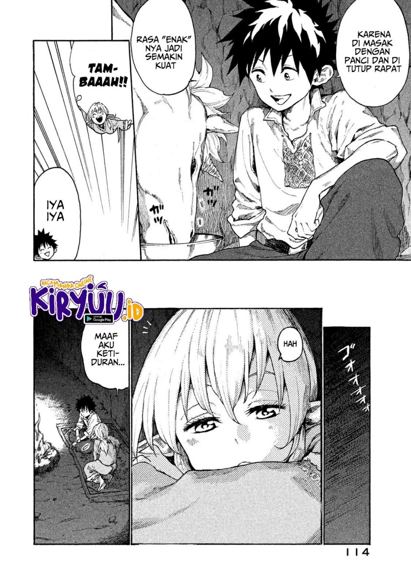 Mazumeshi Elf to Yuubokugurashi Chapter 09 Gambar 15