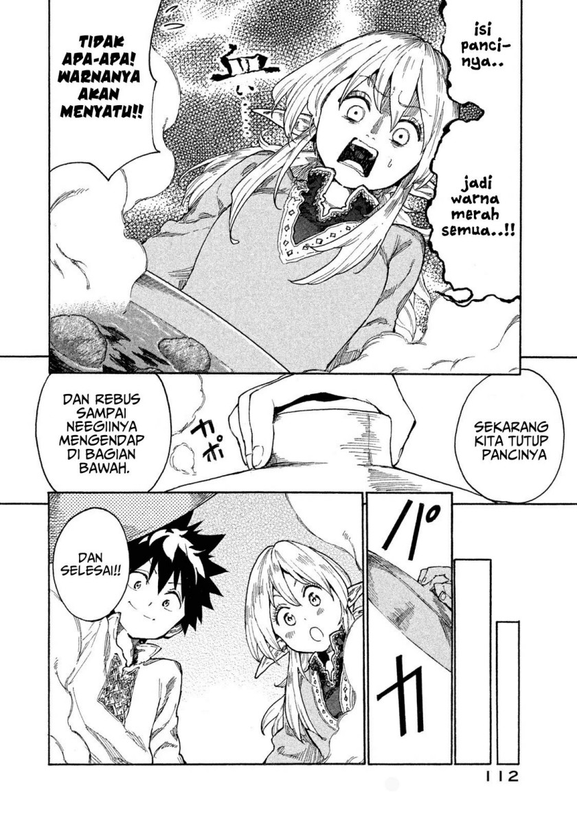 Mazumeshi Elf to Yuubokugurashi Chapter 09 Gambar 13