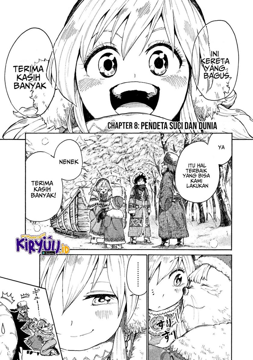 Manga Mazumeshi Elf to Yuubokugurashi Chapter 08 gambar nomor 2