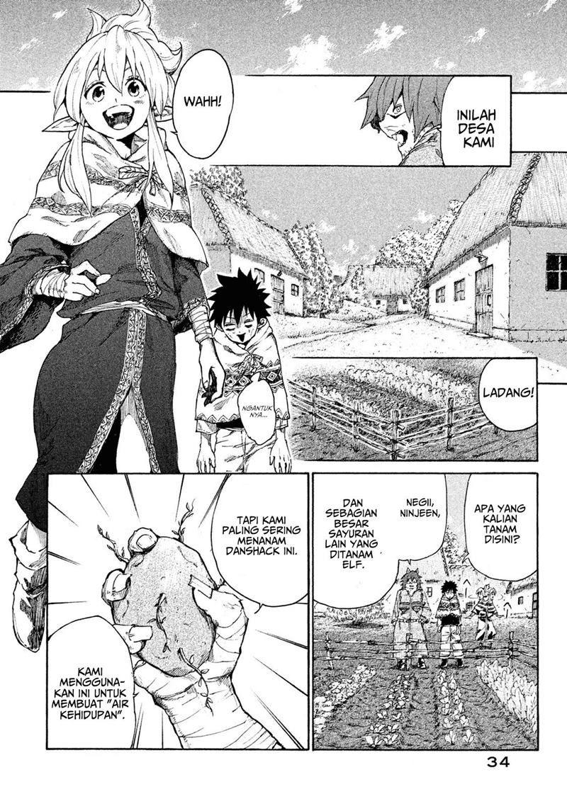 Mazumeshi Elf to Yuubokugurashi Chapter 06 Gambar 37