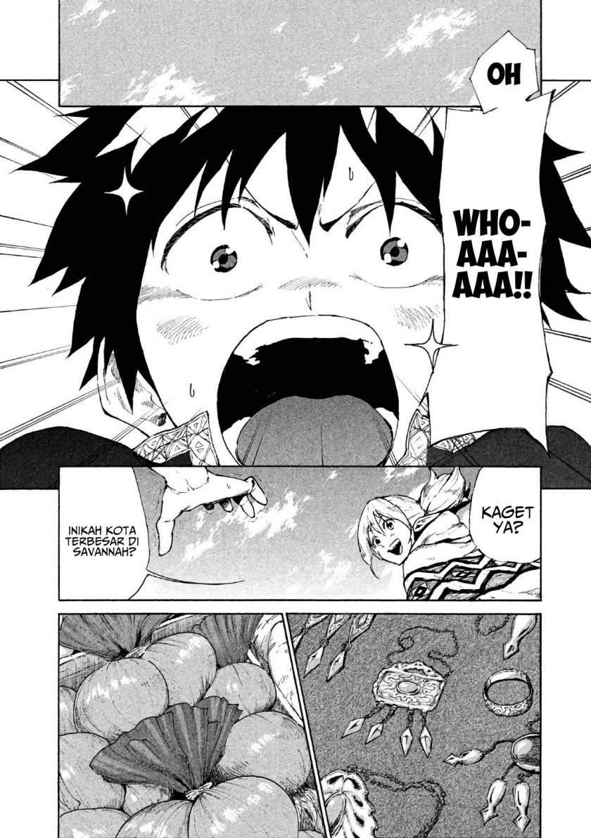 Manga Mazumeshi Elf to Yuubokugurashi Chapter 05 gambar nomor 2