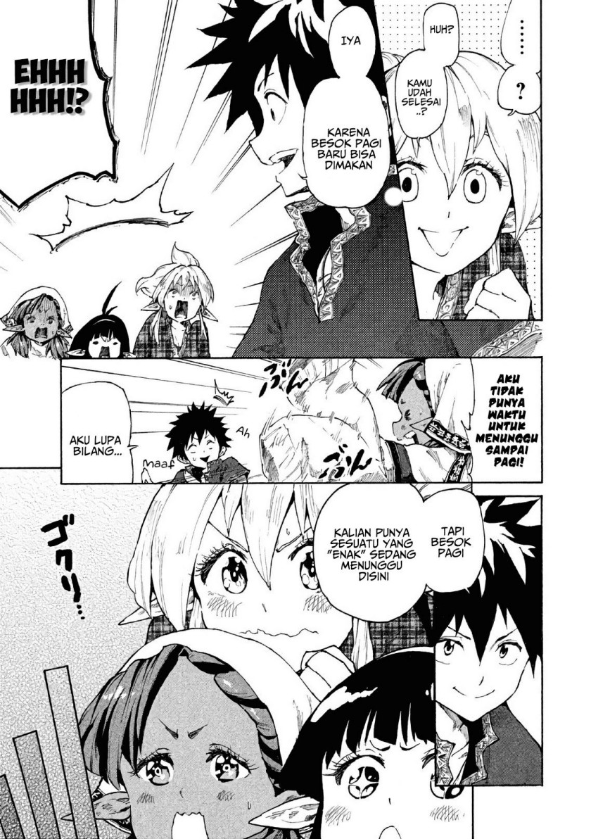 Mazumeshi Elf to Yuubokugurashi Chapter 05 Gambar 20