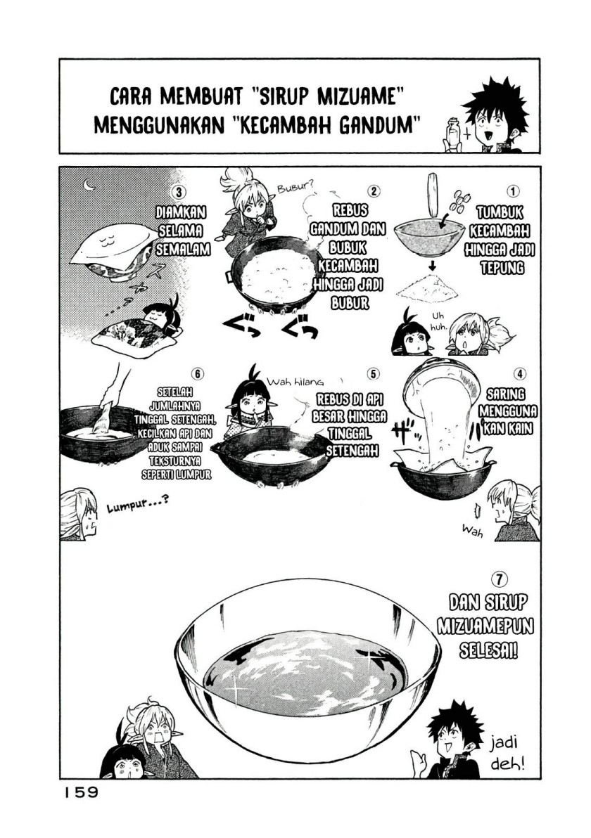 Mazumeshi Elf to Yuubokugurashi Chapter 05 Gambar 38