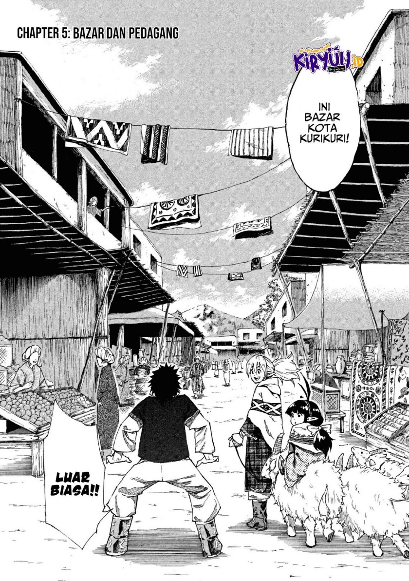 Mazumeshi Elf to Yuubokugurashi Chapter 05 Gambar 3
