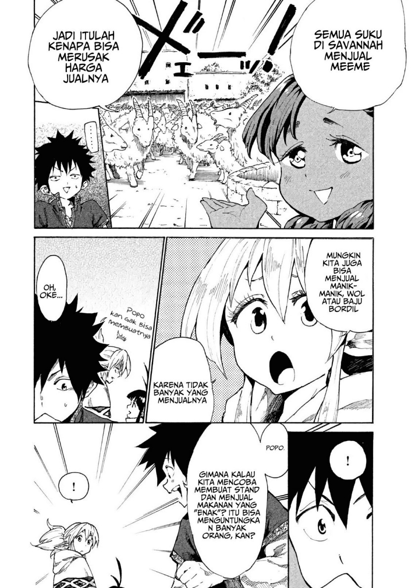 Mazumeshi Elf to Yuubokugurashi Chapter 05 Gambar 7