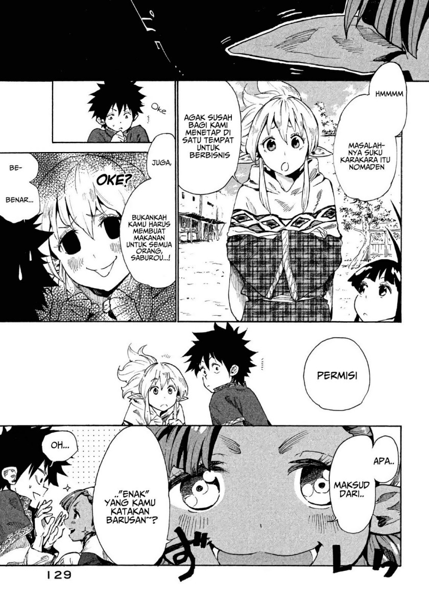 Mazumeshi Elf to Yuubokugurashi Chapter 05 Gambar 8