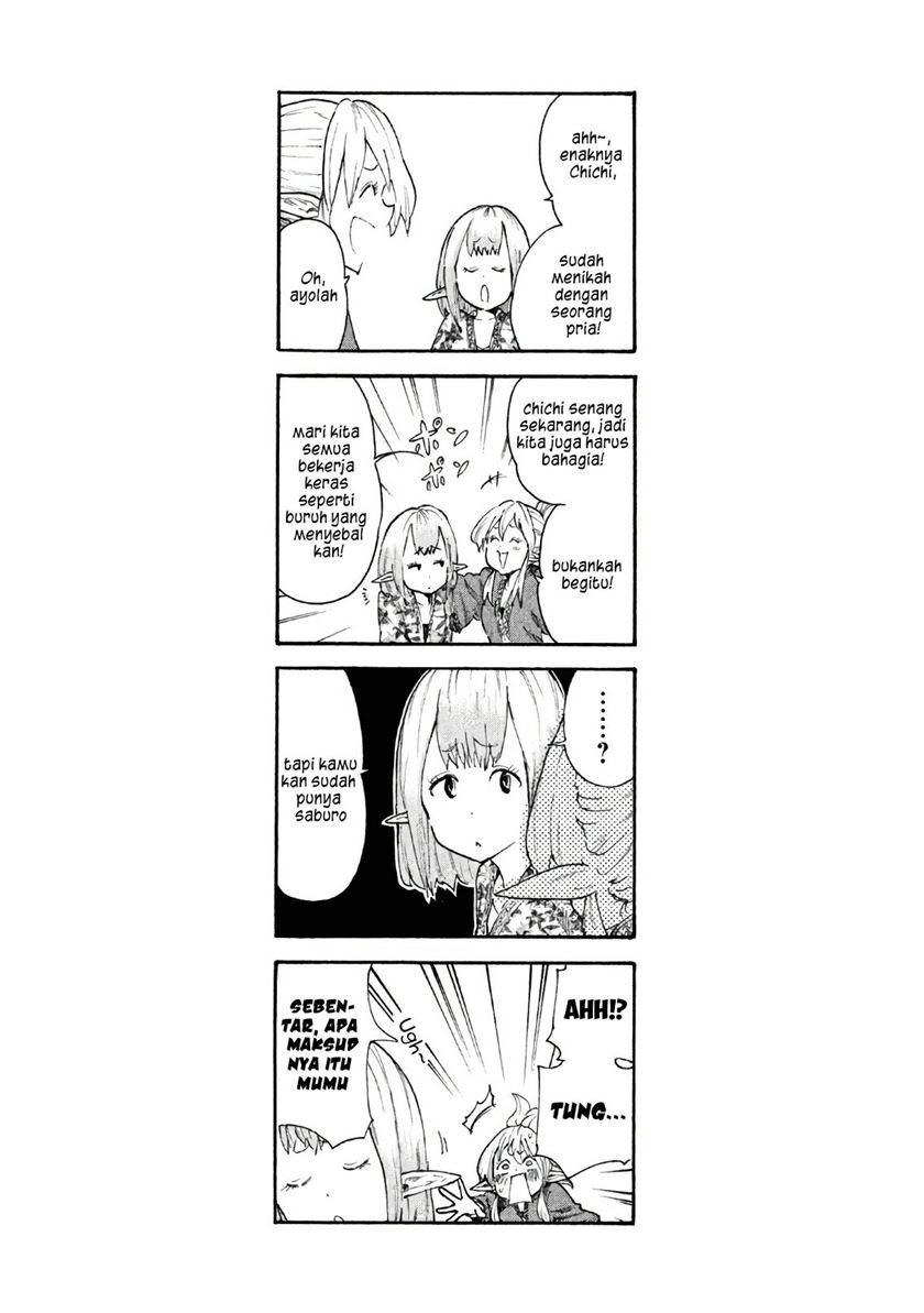 Mazumeshi Elf to Yuubokugurashi Chapter 04 Gambar 13
