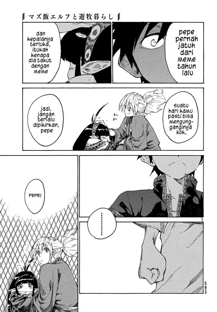 Mazumeshi Elf to Yuubokugurashi Chapter 02 Gambar 10