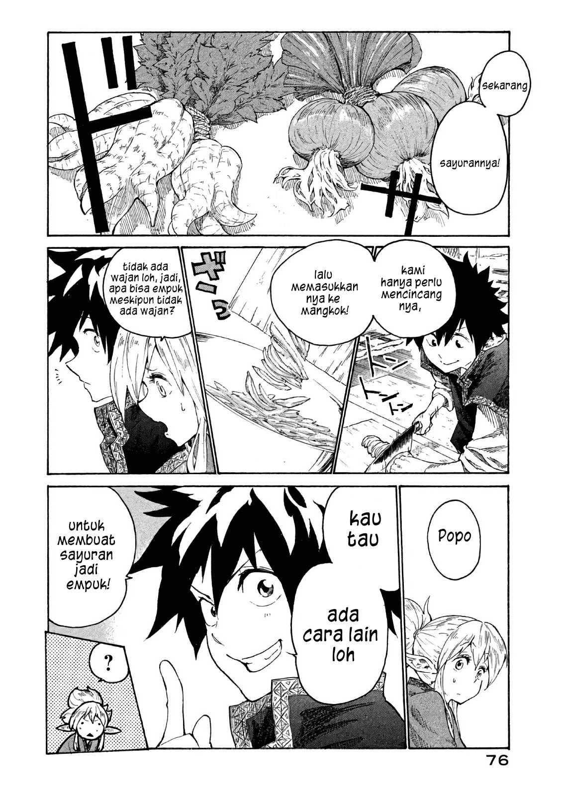 Mazumeshi Elf to Yuubokugurashi Chapter 02 Gambar 29