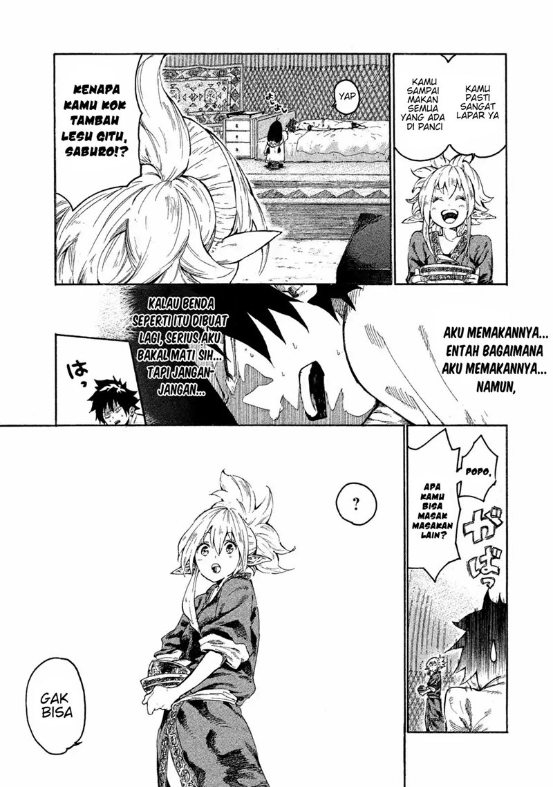 Mazumeshi Elf to Yuubokugurashi Chapter 01 Gambar 22
