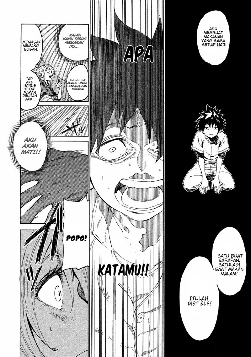 Mazumeshi Elf to Yuubokugurashi Chapter 01 Gambar 23