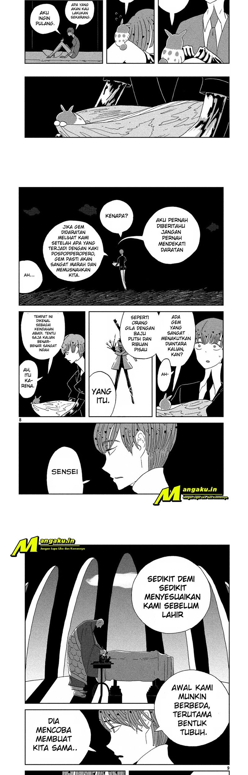 Houseki no Kuni Chapter 51 Gambar 5