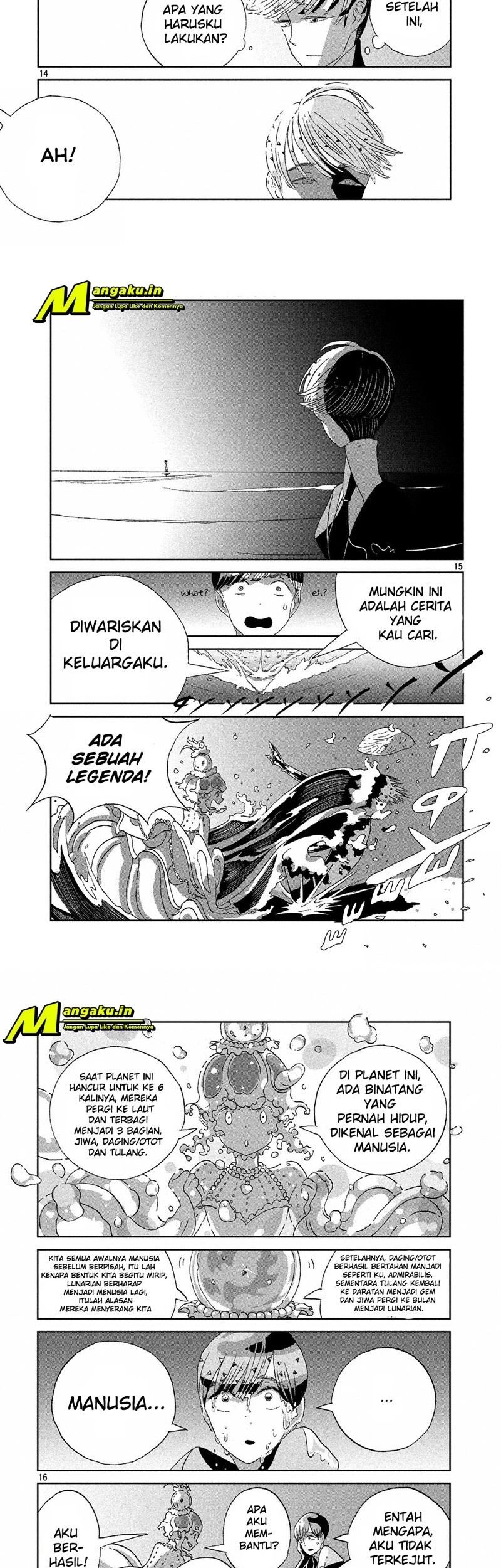 Houseki no Kuni Chapter 51 Gambar 9