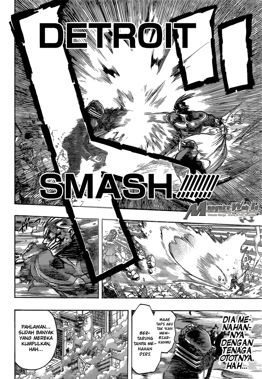 Boku no Hero Academia Chapter 91 Gambar 17