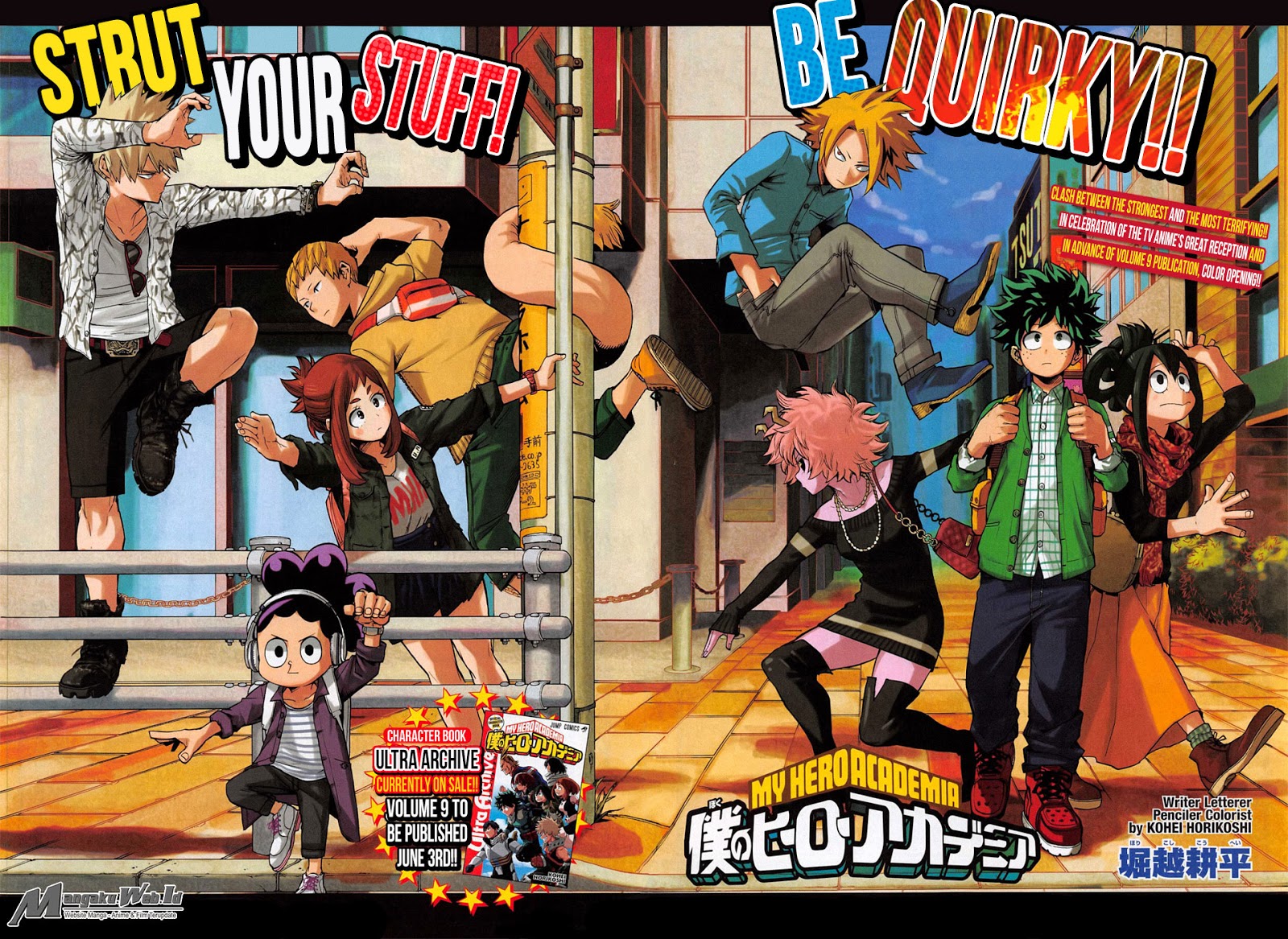 Manga Boku no Hero Academia Chapter 91 gambar nomor 2