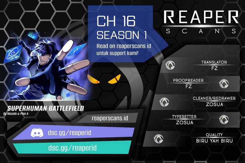 Komik Superhuman Battlefield Chapter 16 gambar nomor 1