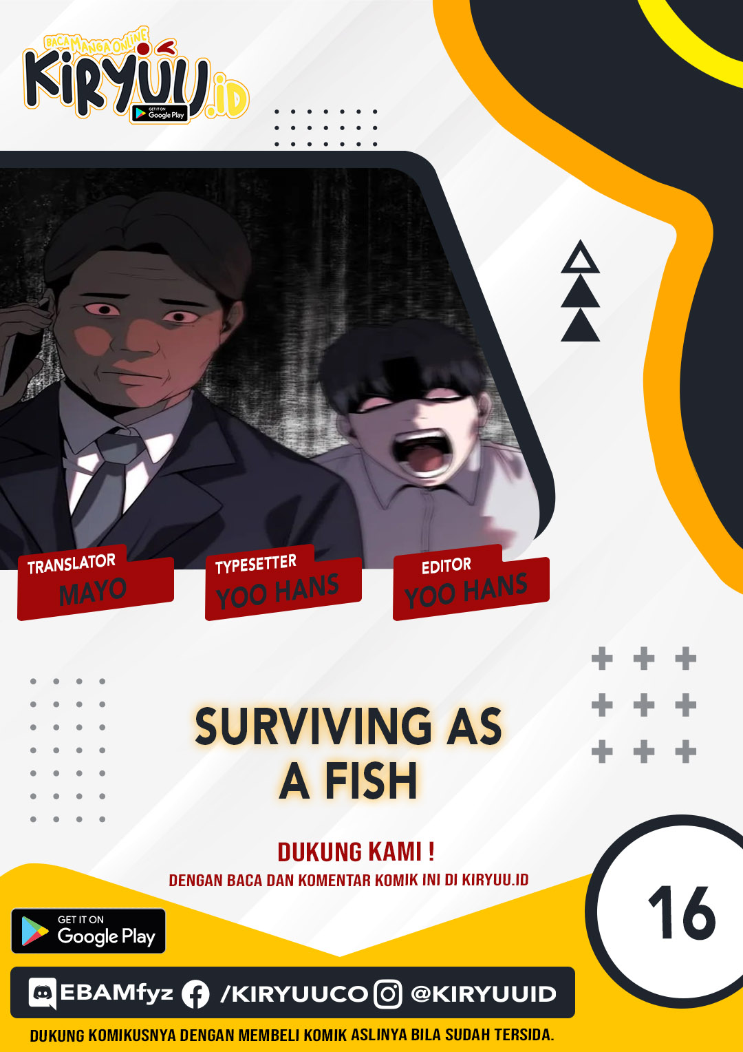 Komik Surviving as a Fish Chapter 16 gambar nomor 1