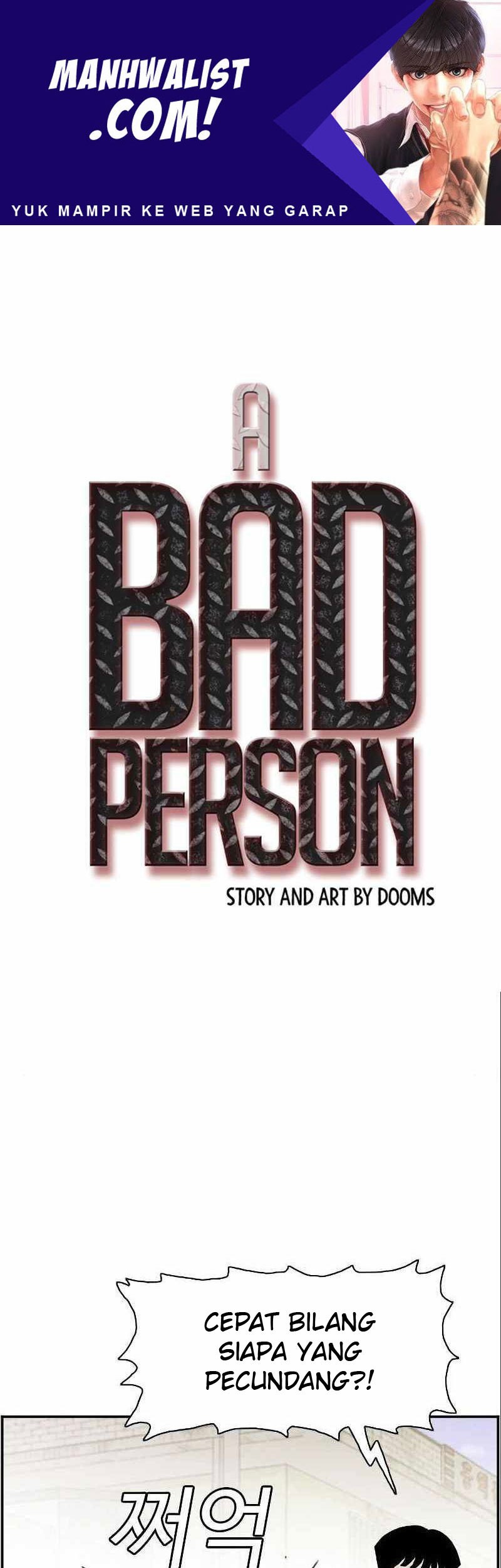 Komik A Bad Person Chapter 94 gambar nomor 1