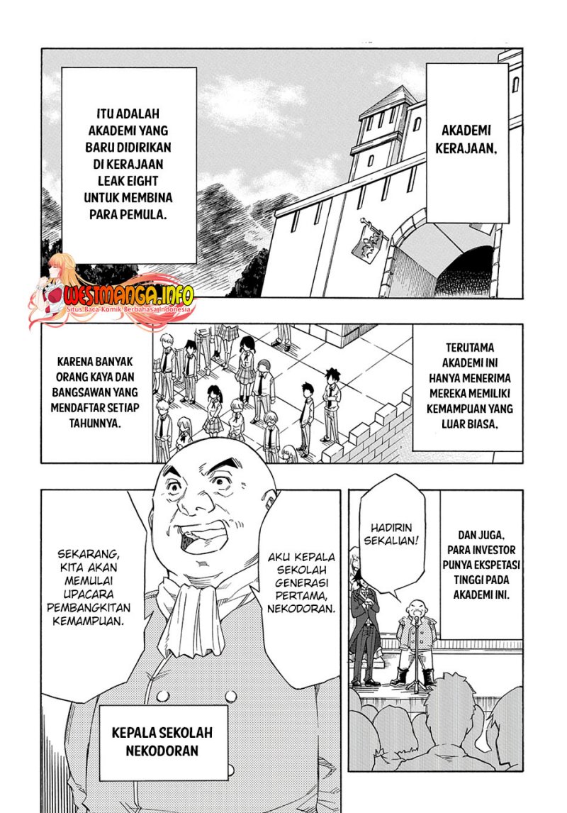 Kiyoubinbou, Jou wo Tateru – Kaitaku Gakuen no Rettousei na no ni, Joukyuu-shoku no Skill to Mahou ga Subete Tsukaemasu Chapter 01 Gambar 5