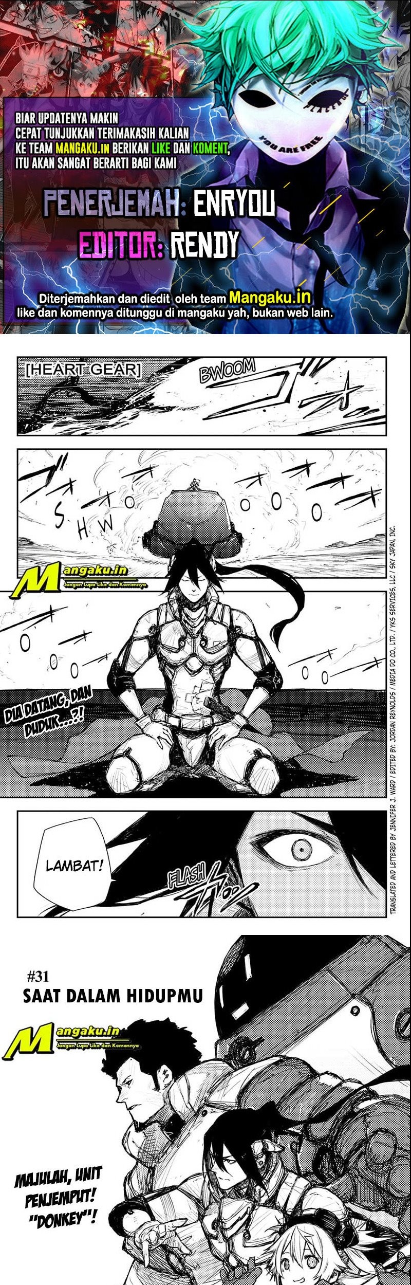 Komik Heart Gear Chapter 31 gambar nomor 1