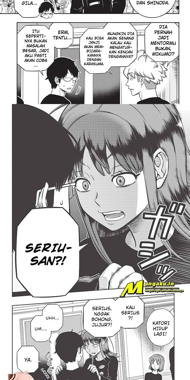 World Trigger Chapter 225 Gambar 14