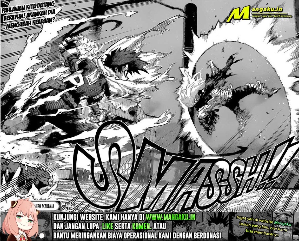 Boku no Hero Academia Chapter 366 Gambar 11