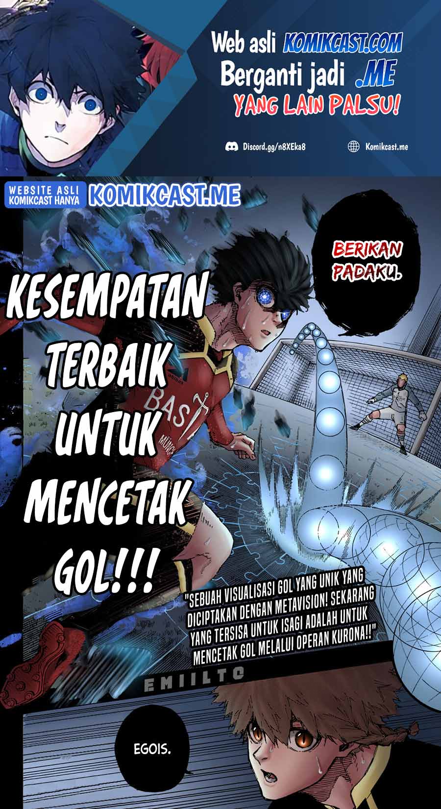 Blue Lock Chapter 184 Gambar 19