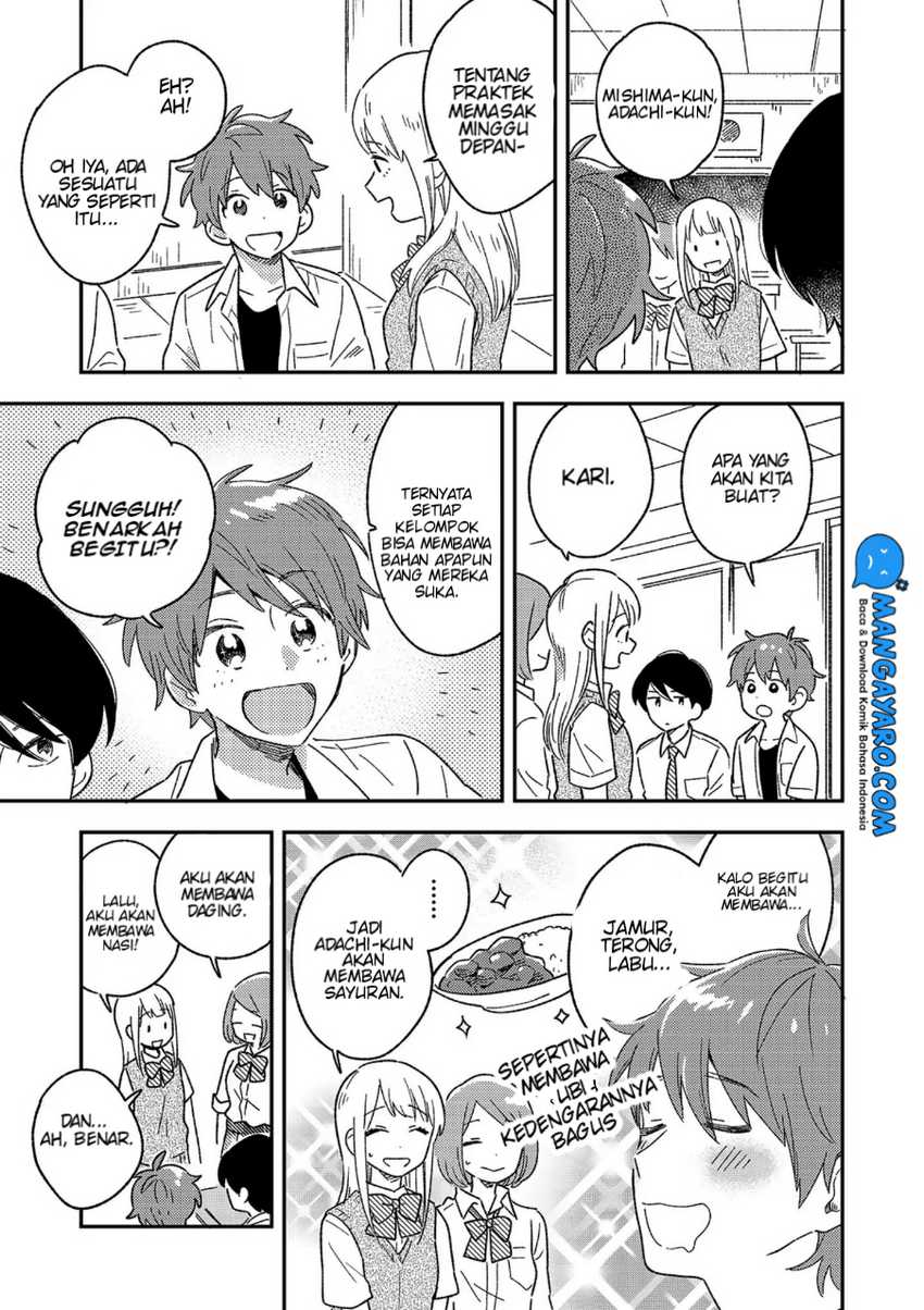 Danshi Koukousei wa Kyou mo Onaka ga Suiteiru Chapter 02 Gambar 4